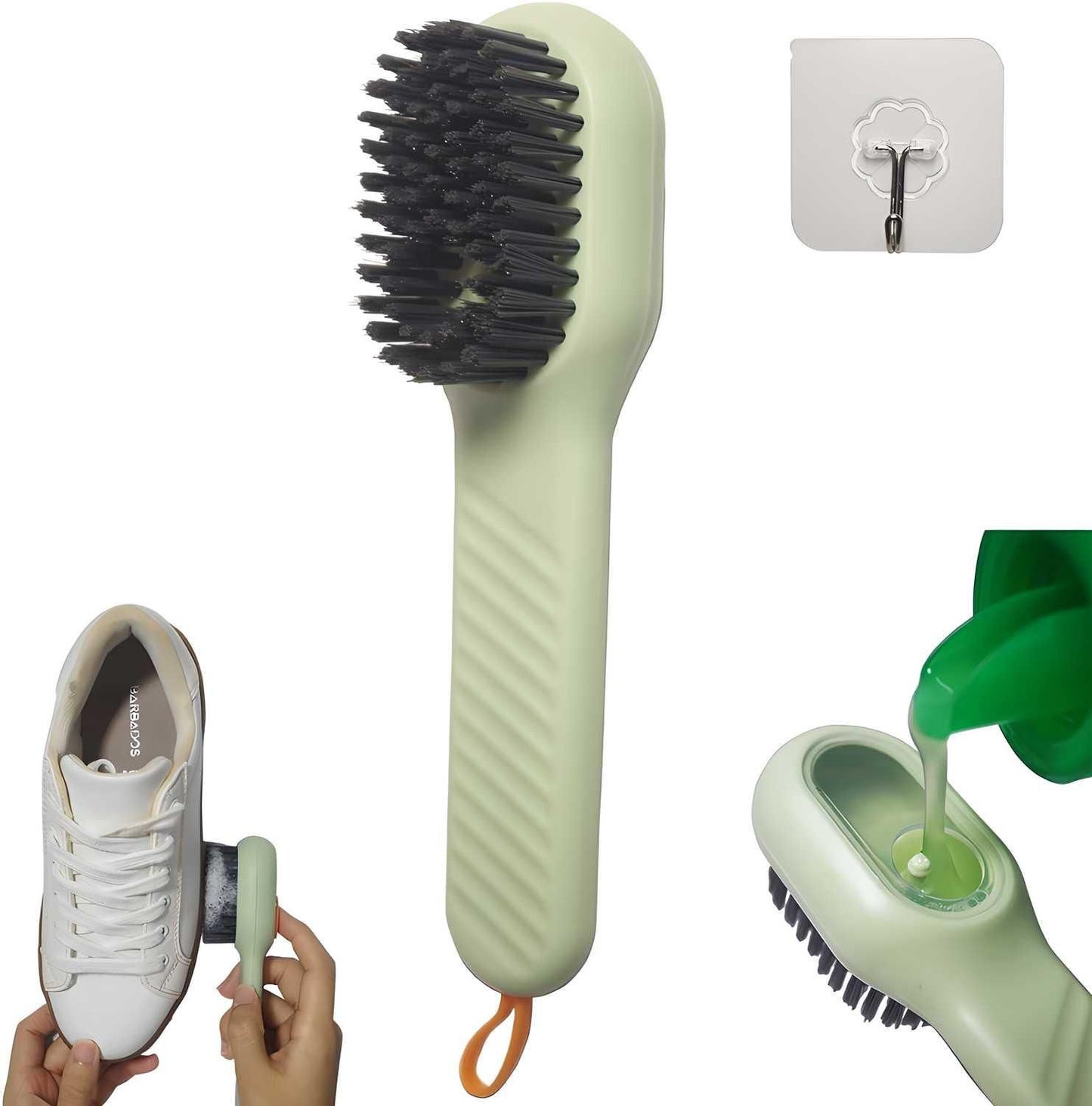 🧽 Multifunctional Shoe Polishing Brush
