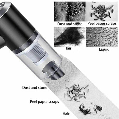 🚀 Portable Air Duster & Wireless Vacuum Cleaner